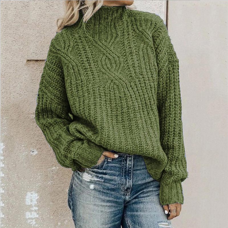 Damski sweter z długim rękawem