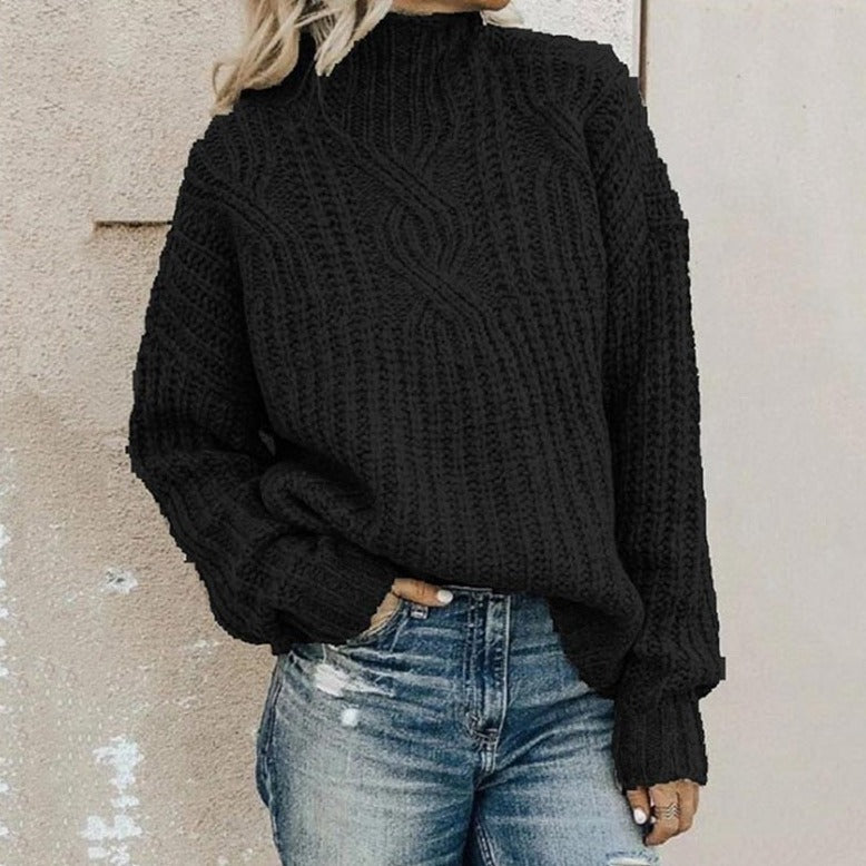 Damski sweter z długim rękawem