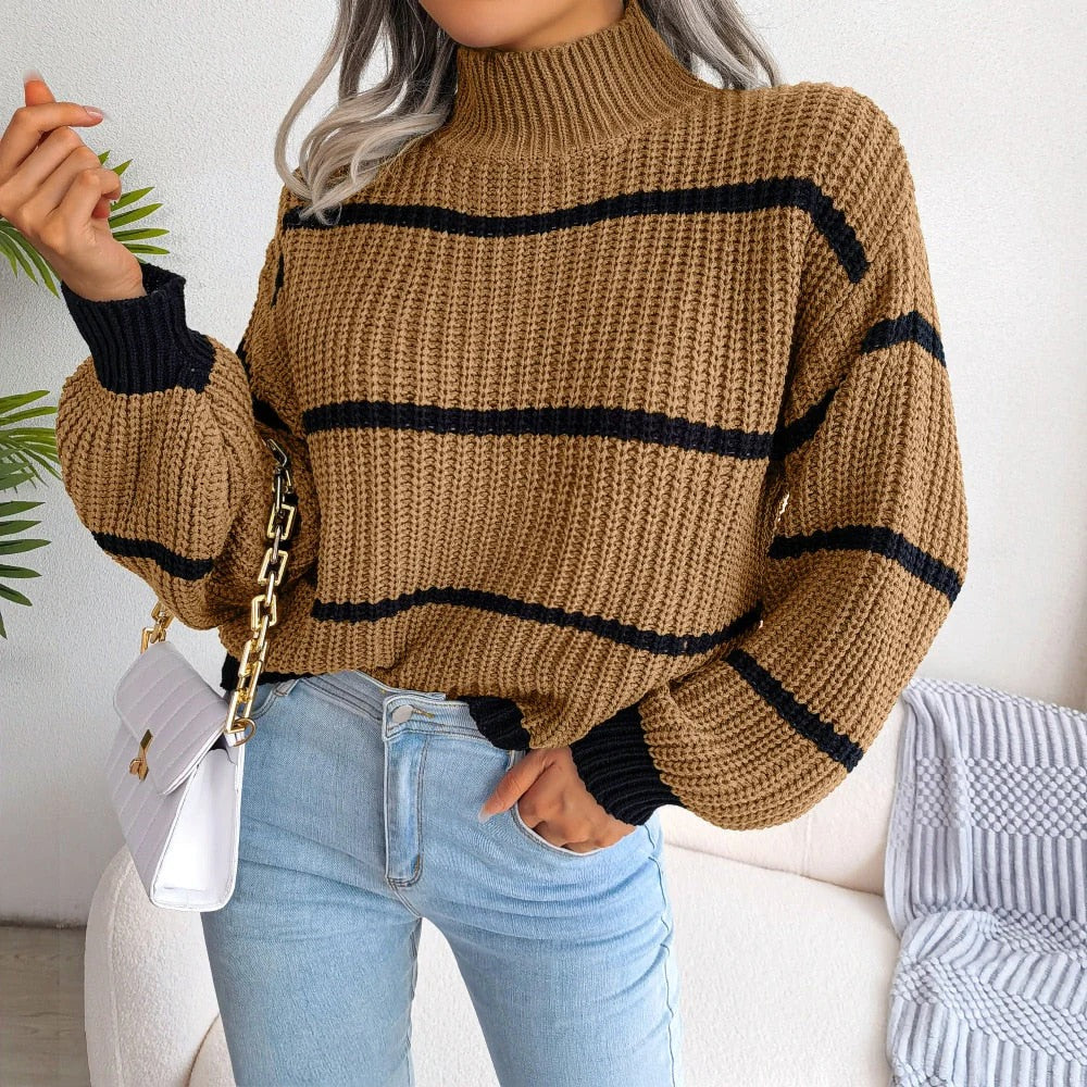 Damski zimowy sweter