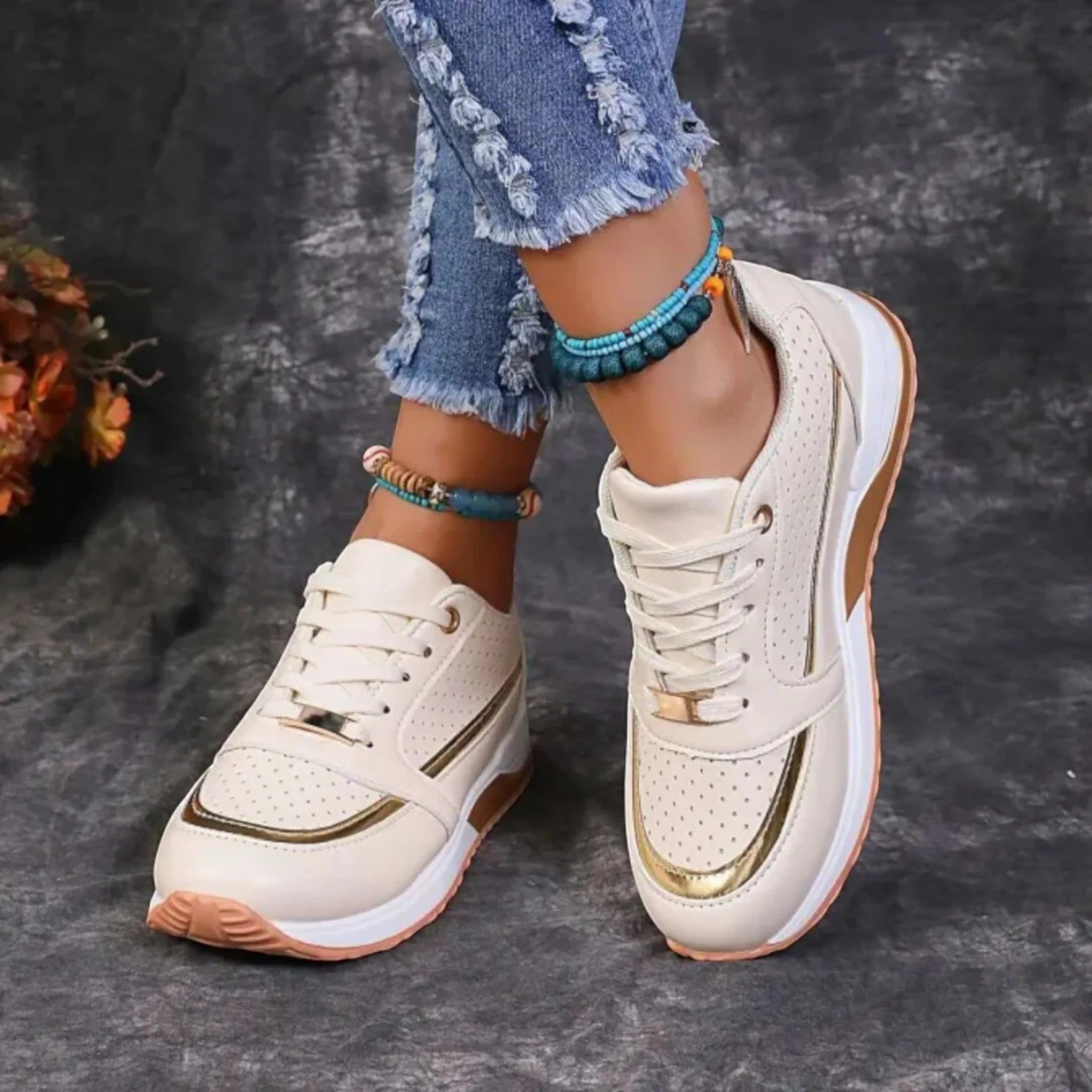 Damskie buty sznurowane