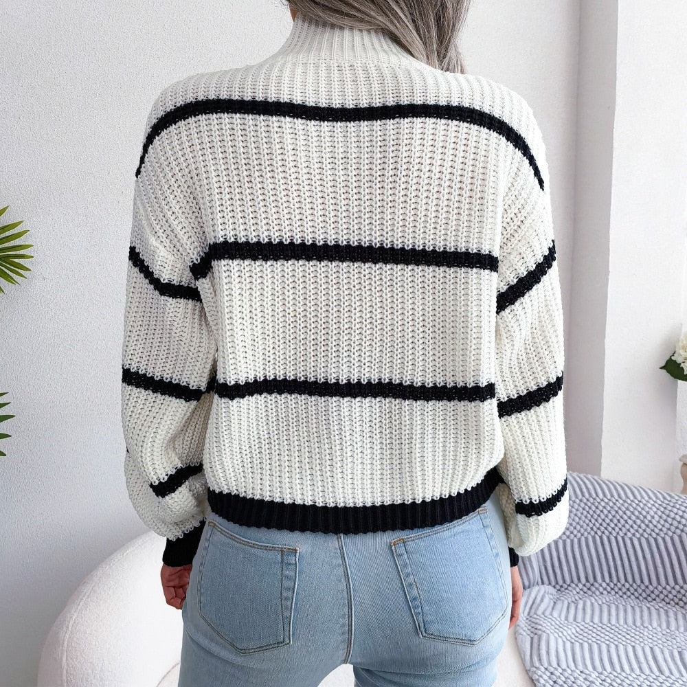 Damski zimowy sweter