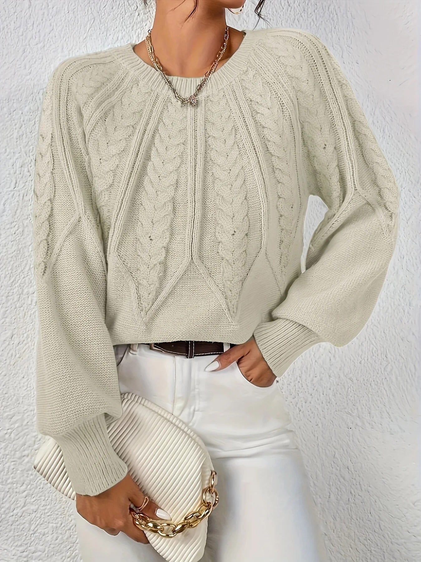 Damski sweter na zimę