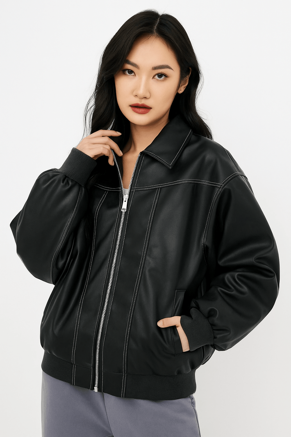 Damska kurtka oversize